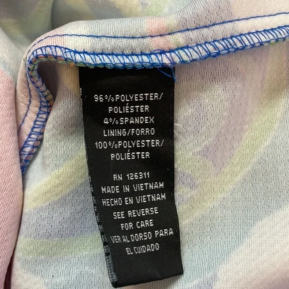 Women’s Ronni Nicole Colorful Pastel Summer Dress Size 10 - Picture 9 of 11